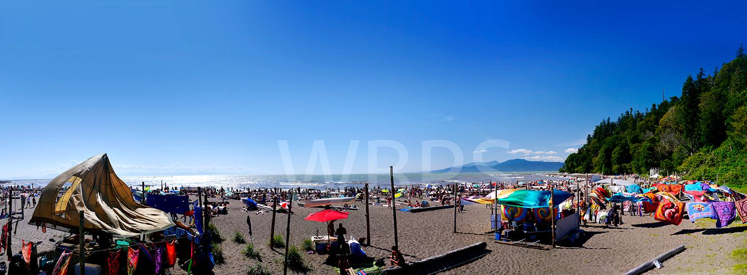 Welcome to Wreck Beach, Vancouver, BC, Canada.