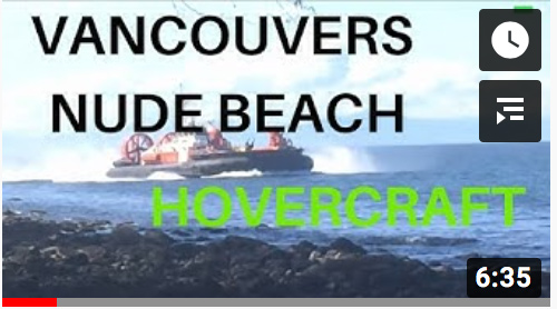 Wreck Beach Tower Beach Hovercraft March 2019